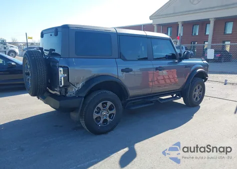 2024 Ford Bronco Big Bend z USA, uszkodzony, nr VIN 1FMDE7BH0RLA75531